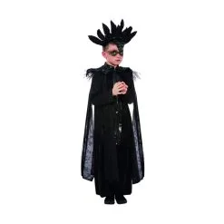 Costume De Roi Corbeau Noir Pour Enfant