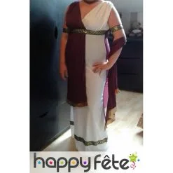 Costume De Sénatrice Blanc Et Bordeaux 5 Costume De Sénatrice Blanc Et Bordeaux -Camouflage Soldes Boutique Costume de senatrice blanc et bordeaux 2040