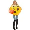 Costume De Smiley Bisou Coeur Pour Adulte