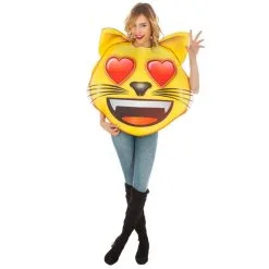 Costume De Smiley Chat Amoureux Pour Adulte