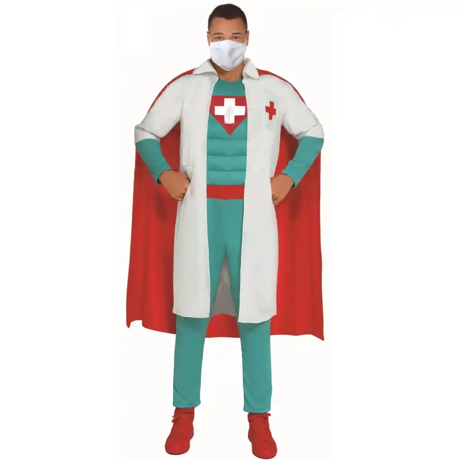 Costume De Super Docteur Pour Adulte 1 Costume De Super Docteur Pour Adulte