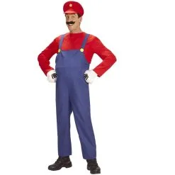 Costume De Super Plombier Pour Homme