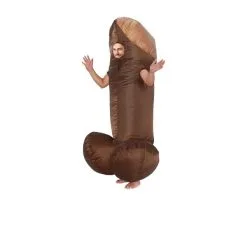 Costume De Zizi Gonflable Marron