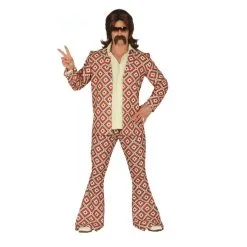 Costume Disco Motifs Losange Pour Homme