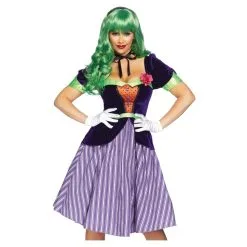 Costume Du Joker Violet Pour Femme, Luxe