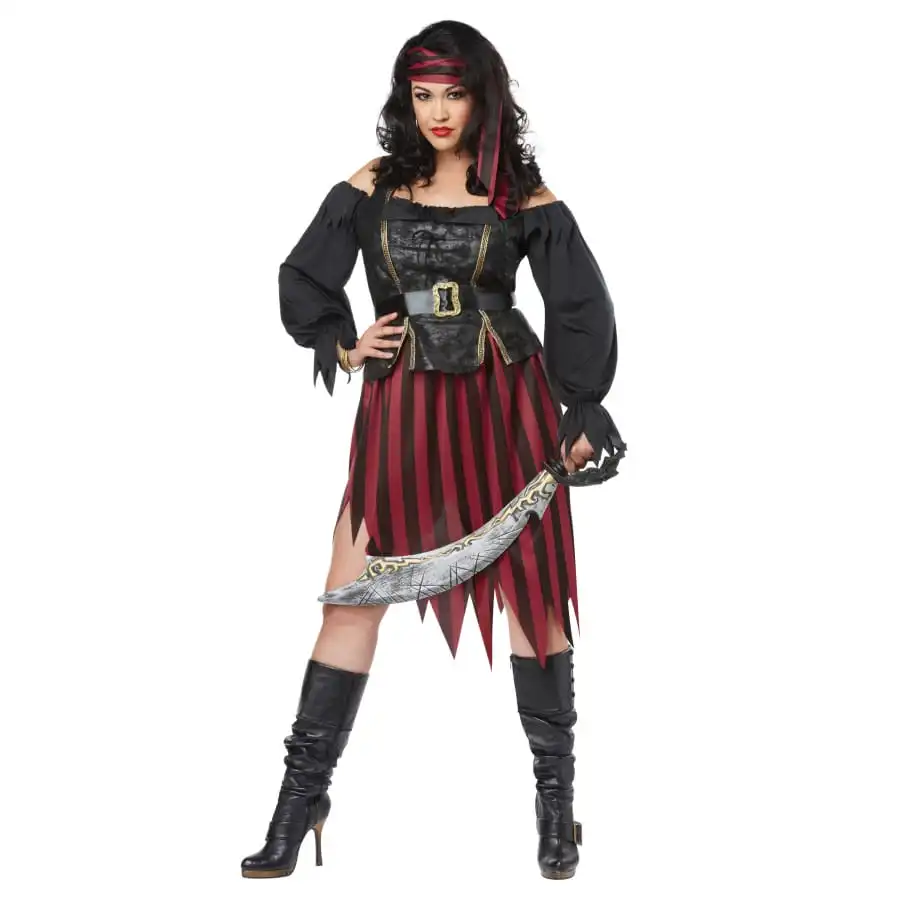 Costume Jupe De Femme Pirate Grande Taille 1 Costume Jupe De Femme Pirate Grande Taille