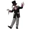 Costume Noir Blanc De Chapelier Fou Pour Enfant