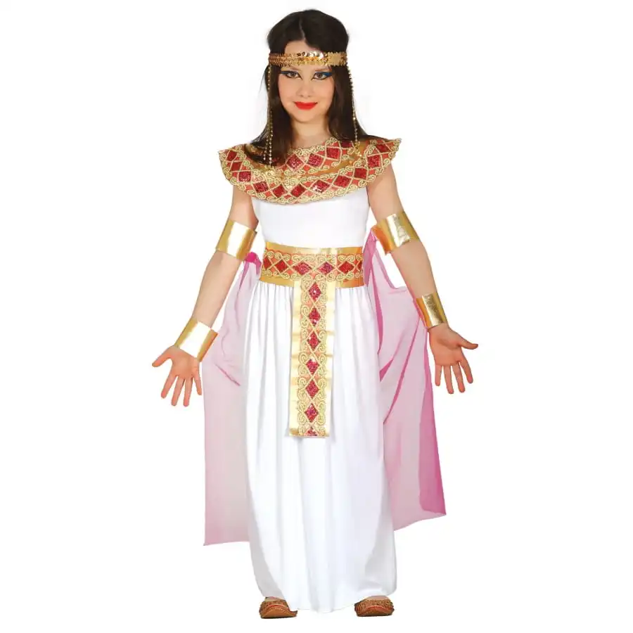 Costume Or Et Rose D'égyptienne Pour Enfant 1 Costume Or Et Rose D'égyptienne Pour Enfant