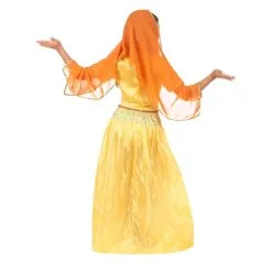 Costume Orange Petite Danseuse De Bollywood -Camouflage Soldes Boutique Costume orange petite danseuse de bollywood 18471