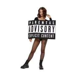 Costume Parental Advisory Pour Adulte