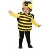 Costume Petite Abeille Jaune Et Noire Pour Bébé