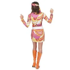 Costume Robe Mi Cuisse Avec Motifs Hippies -Camouflage Soldes Boutique Costume robe mi cuisse avec motifs hippies 21406