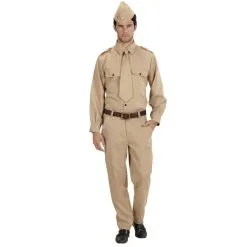 Costume Soldat Américain 2eme Guerre Mondiale