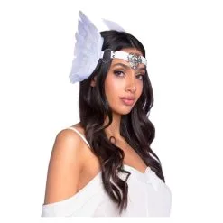 Couronne D'ailes D'ange Blanches Pour Adulte