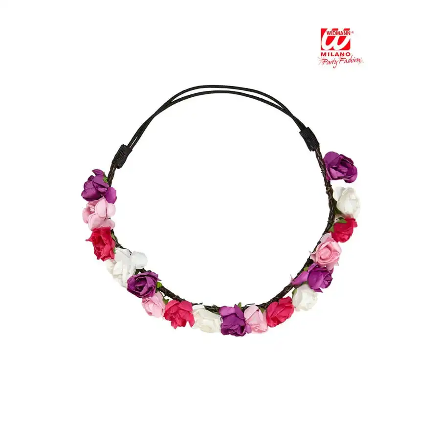 Couronne De Fleurs Pastelles En Papier 2 Couronne De Fleurs Pastelles En Papier – Image 2