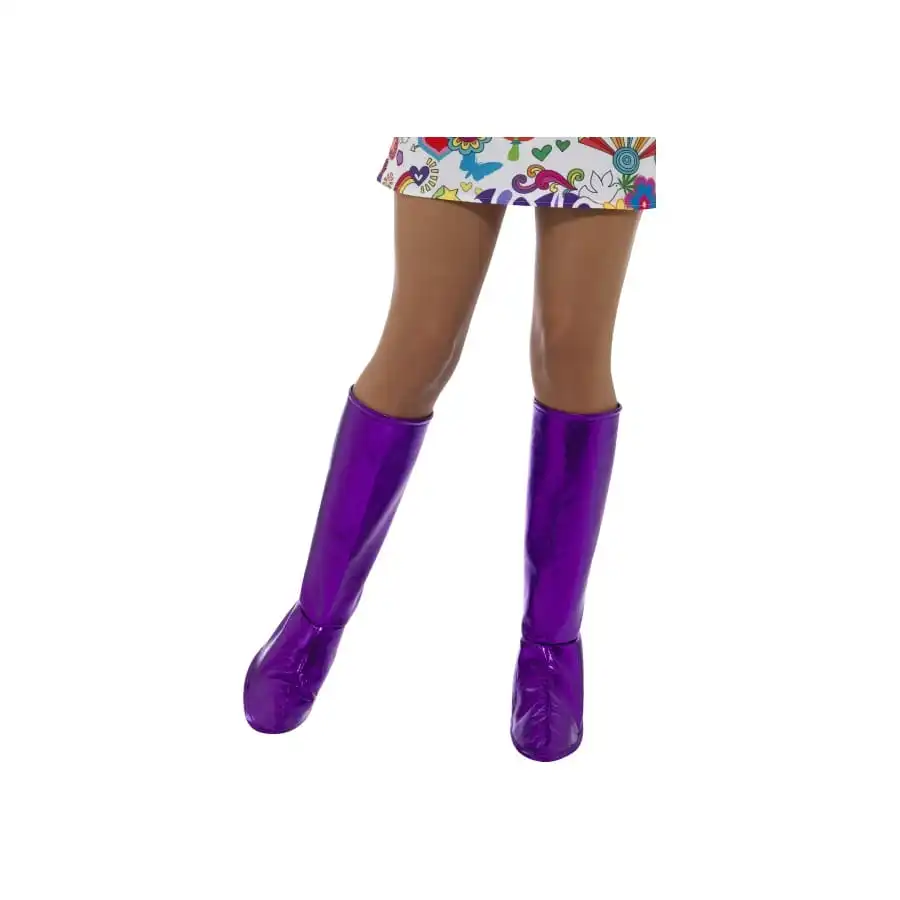 Couvre Bottes Violet Brillant De Gogo 1 Couvre Bottes Violet Brillant De Gogo