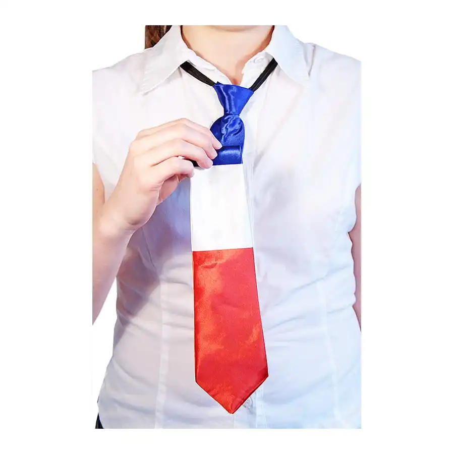 Cravate Drapeaux De La France 2 Cravate Drapeaux De La France – Image 2