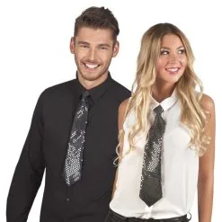 Cravate Recouverte De Sequins -Camouflage Soldes Boutique Cravate recouverte de sequins 47009