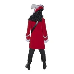 Costume De Pirate Rouge -Camouflage Soldes Boutique Deguisemen pirate homme 3845