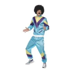 Déguisement Année 80's, Training Bleu