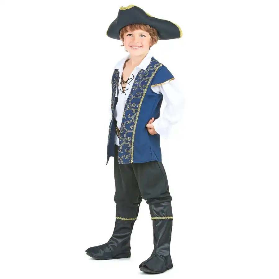 Déguisement Bleu De Petit Pirate 2 Déguisement Bleu De Petit Pirate – Image 2