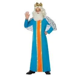 Déguisement Bleu De Roi Mage Pour Enfant