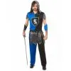 Déguisement Bleu Et Noir De Chevalier Pour Homme