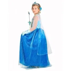Déguisement Bleu Glacé De Princesse Pour Enfant -Camouflage Soldes Boutique Deguisement bleu glace de princesse pour enfant 68584
