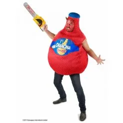 Déguisement Bouteille De Orangina Rouge