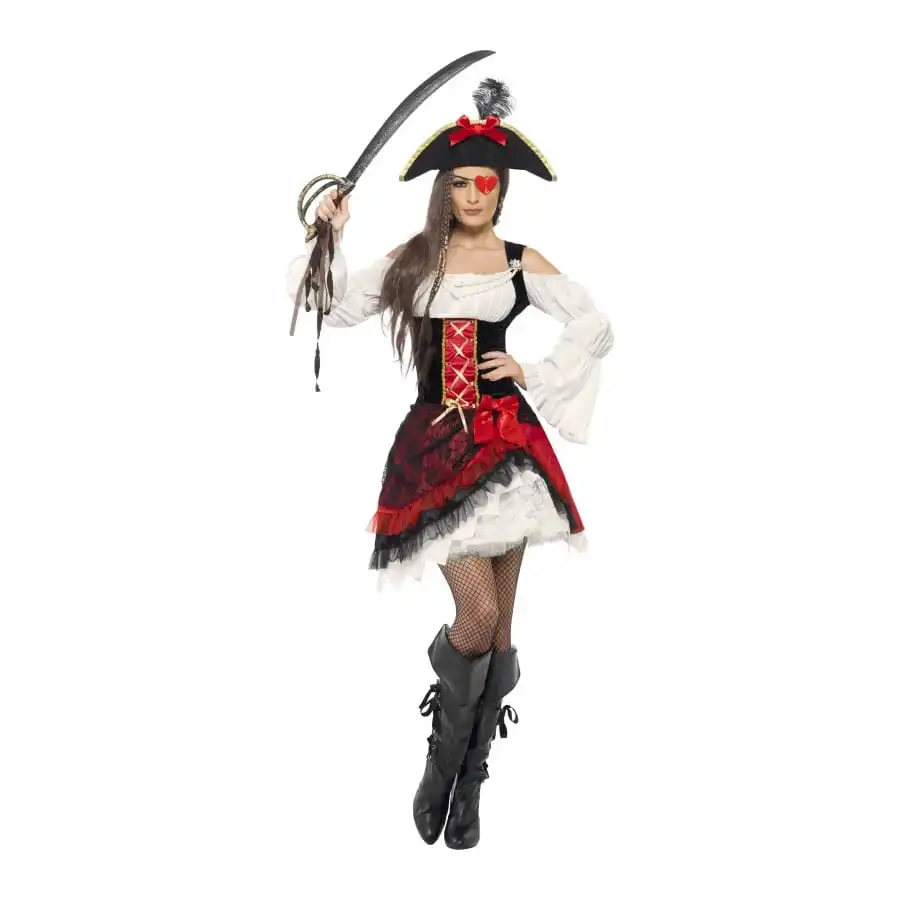 Déguisement Chic Pirate Femme Sexy 1 Déguisement Chic Pirate Femme Sexy