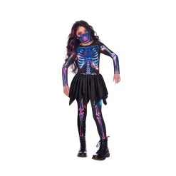 Déguisement Coloré De Squelette Enfant, Recyclé