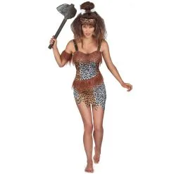 Déguisement Court De Femme Préhistorique