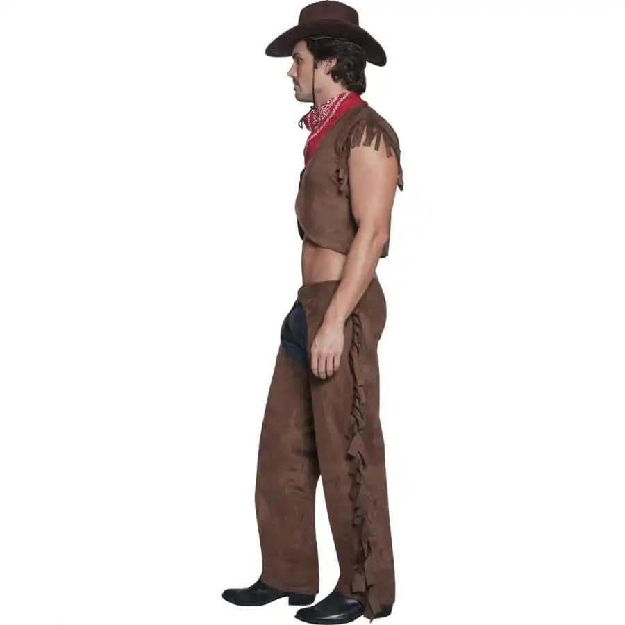 Déguisement Cow Boy Marron 5 Déguisement Cow Boy Marron – Image 5