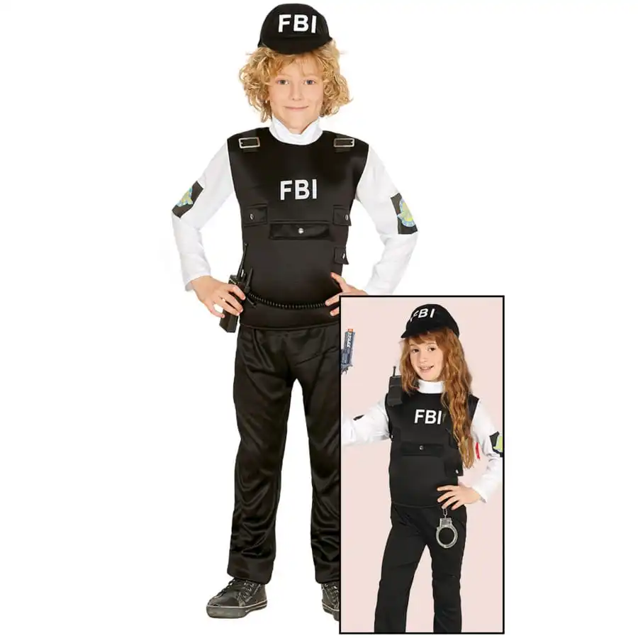 Déguisement D'agent Spécial Du FBI Pour Enfant 2 Déguisement D'agent Spécial Du FBI Pour Enfant – Image 2
