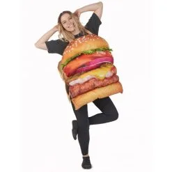 Déguisement De Burger Pour Adulte -Camouflage Soldes Boutique Deguisement de burger pour adulte 68447