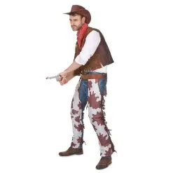 Déguisement De Cowboy Chaps Vachette Pour Homme 7 Déguisement De Cowboy Chaps Vachette Pour Homme -Camouflage Soldes Boutique Deguisement de cowboy chaps vachette pour homme 14357
