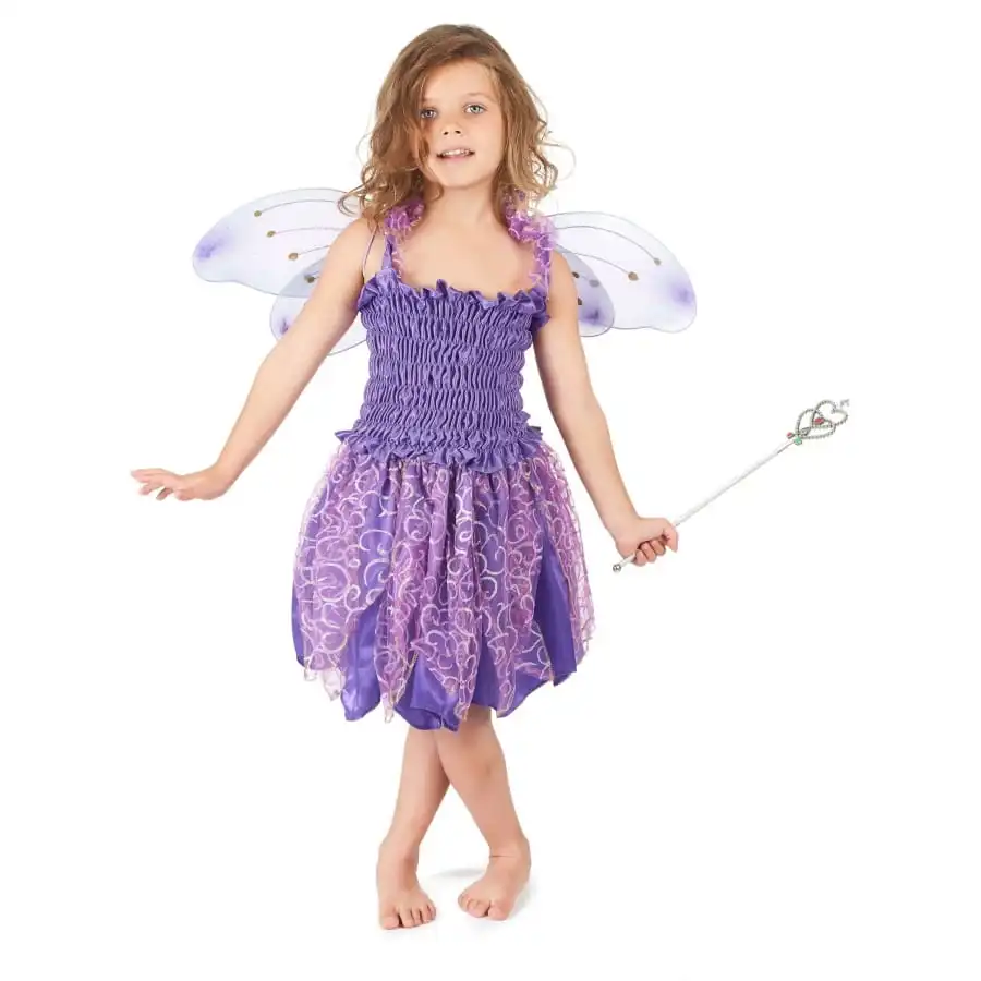 Déguisement De Fée Violette Pour Enfant 2 Déguisement De Fée Violette Pour Enfant – Image 2