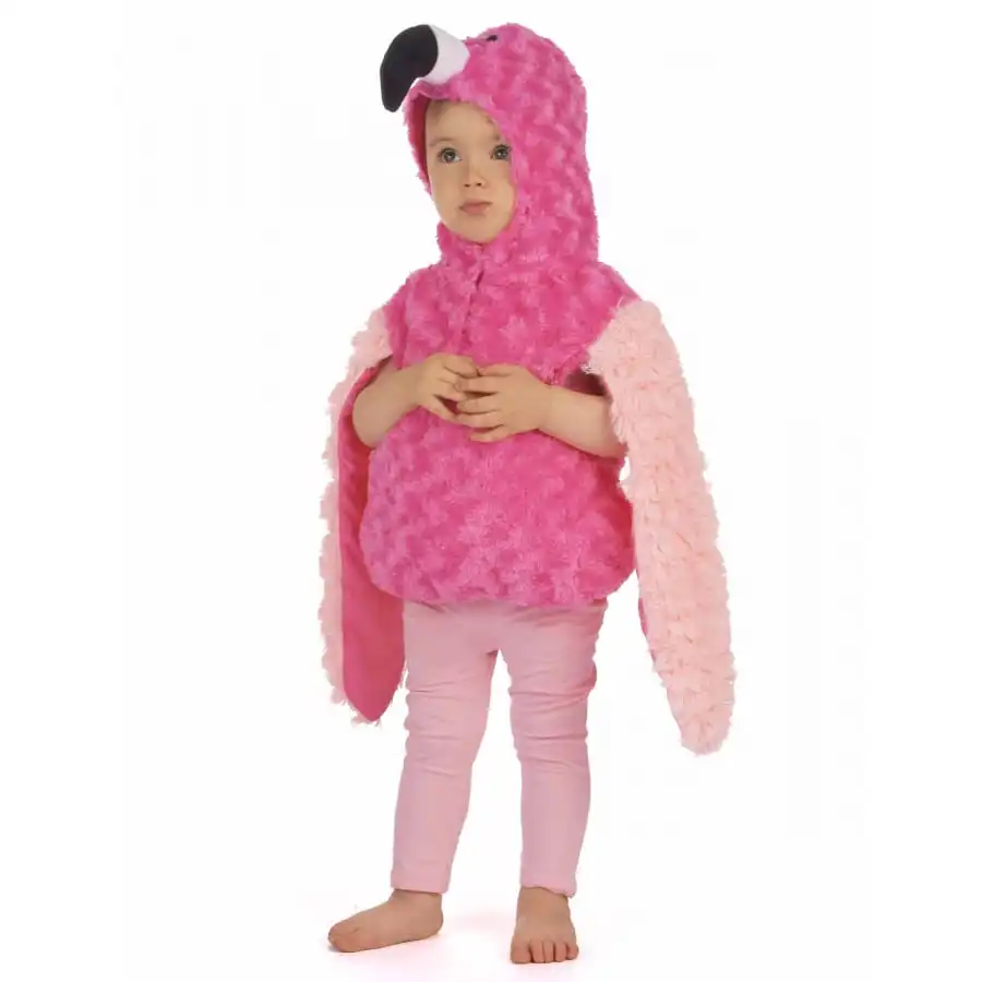 Déguisement De Flamant Rose En Peluche Pour Enfant 2 Déguisement De Flamant Rose En Peluche Pour Enfant – Image 2