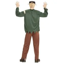 Déguisement De Frankenstein Vert Et Marron -Camouflage Soldes Boutique Deguisement de frankenstein vert et marron 60002