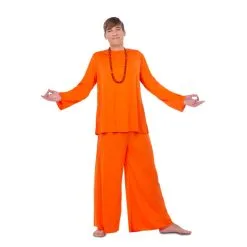 Déguisement De Gourou Orange Pour Homme