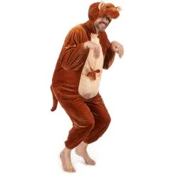 Déguisement De Kangourou Avec Capuche Tête -Camouflage Soldes Boutique Deguisement de kangourou avec capuche tete 22081