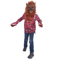 Déguisement De Loup Garou Avec Masque Pour Enfant