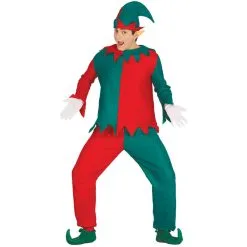 Déguisement De Lutin Du Père Noël Pour Homme