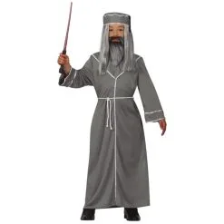 Déguisement De Mage Gris Pour Enfant