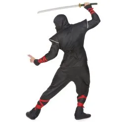 Déguisement De Ninja Dragon Noir Pour Adulte -Camouflage Soldes Boutique Deguisement de ninja dragon noir pour adulte 14625