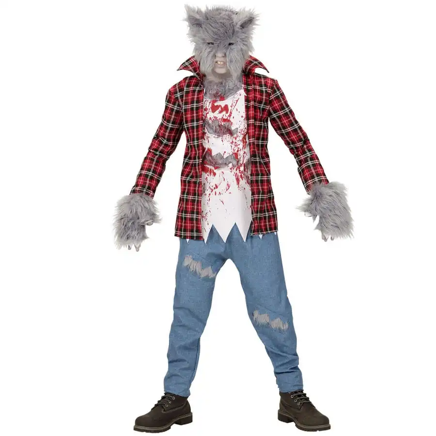 Déguisement De Petit Loup Garou Ensanglanté 2 Déguisement De Petit Loup Garou Ensanglanté – Image 2