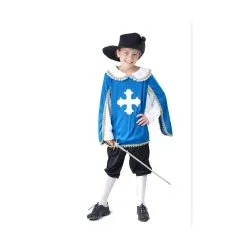 Déguisement De Petit Mousquetaire Bleu