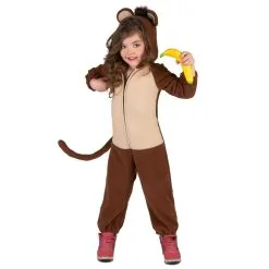 Déguisement De Petit Singe Marron -Camouflage Soldes Boutique Deguisement de petit singe marron 37667
