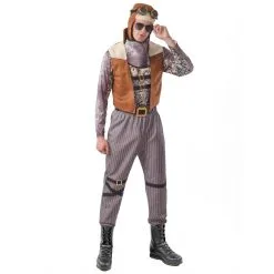 Déguisement De Pilote Steampunk Pour Homme