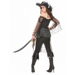 Déguisement De Piratesse, Manches En Dentelle -Camouflage Soldes Boutique Deguisement de piratesse manches en dentelle 16080